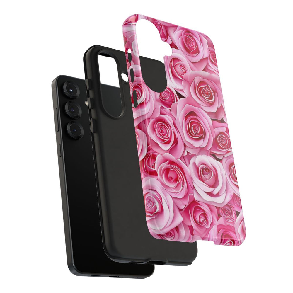 Roze Rozenpatroon