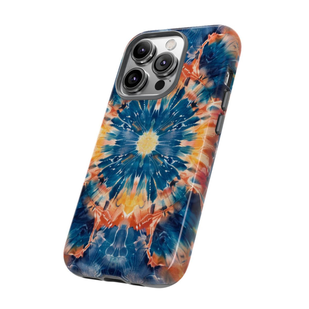 Vrolijk Tie-Dye Mandala Patroon