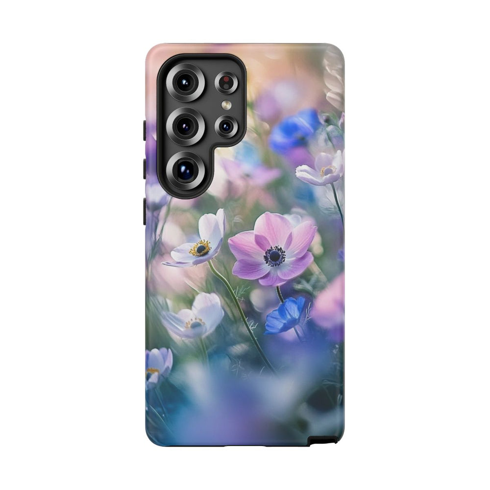 Bloeiende Anemonen in Zachte Kleuren
