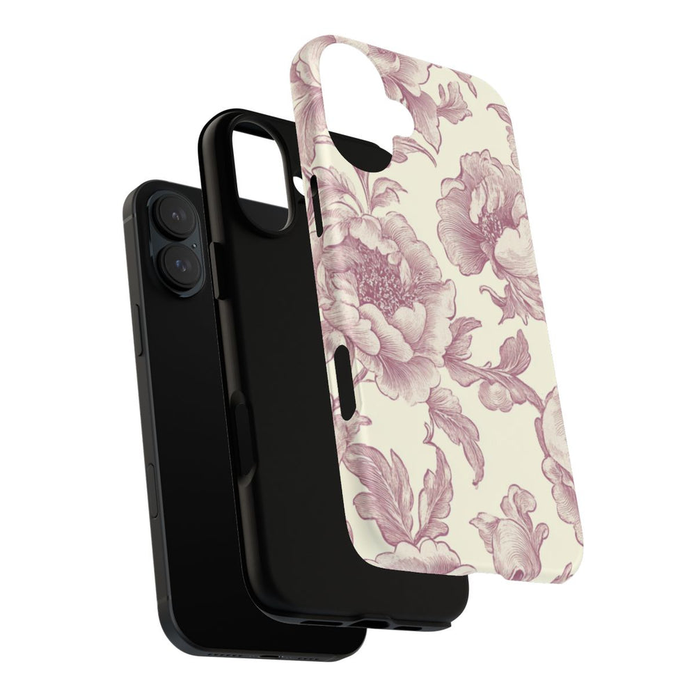 Elegante Victoriaanse Bloemenprint