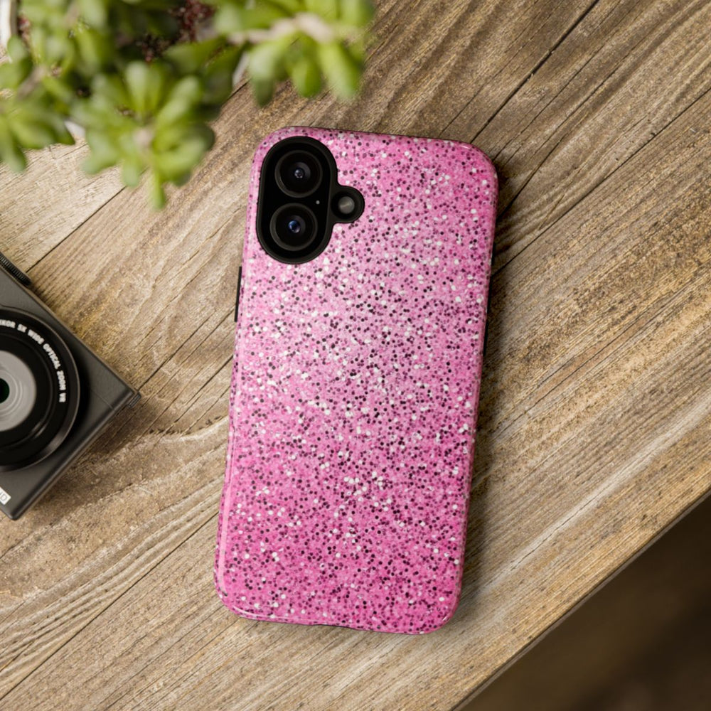Roze Glitter Sprankelstructuur