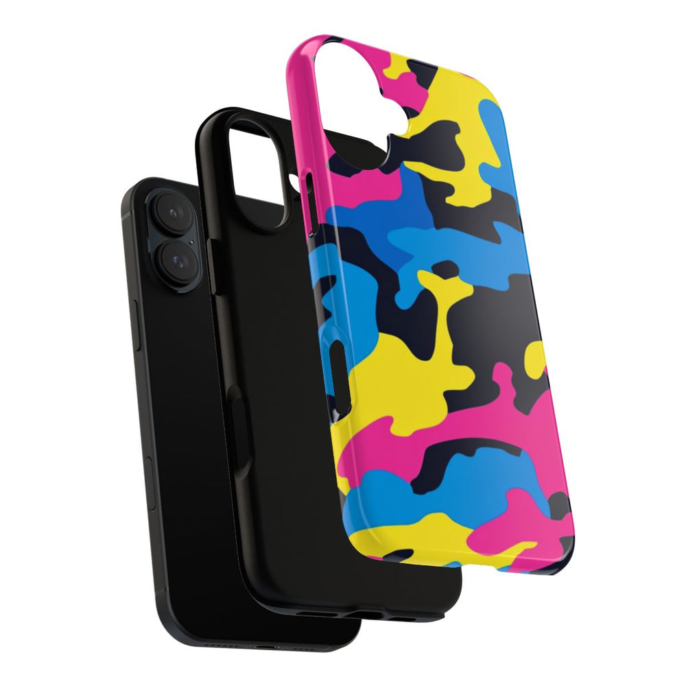 Neon Kleurrijk Camouflagepatroon