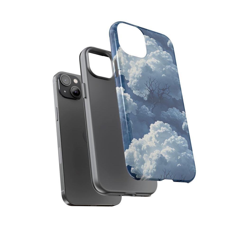 3D Wolken en Boompatroon