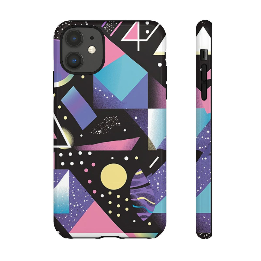Geometrisch Vaporwave Abstract Patroon