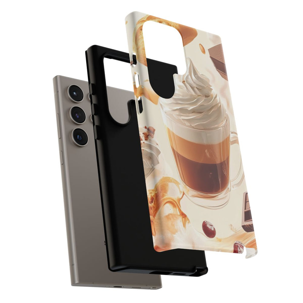Dynamisch Ontwerp met Koffie en Gebak