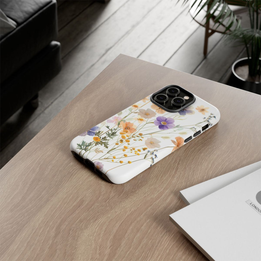 Gepresste Wilde Bloemen in Pasteltinten