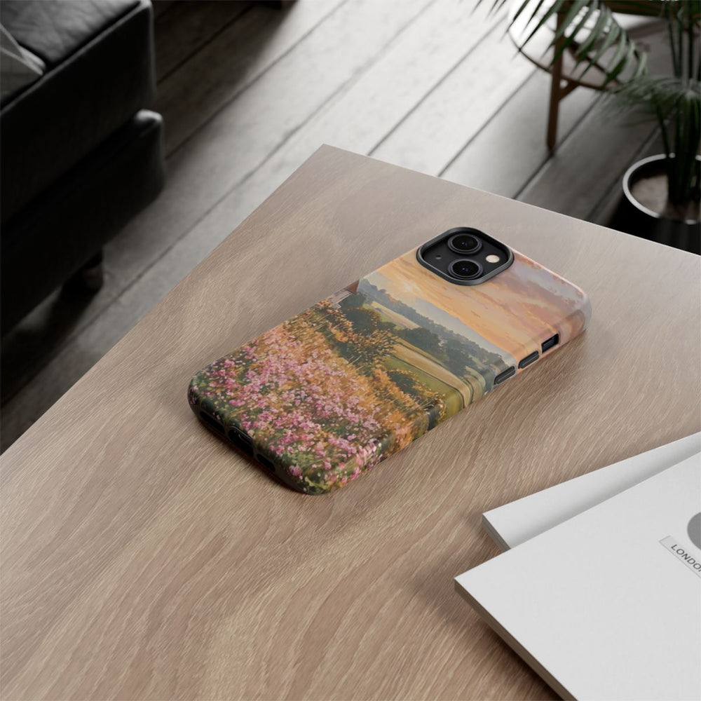 Landelijk Ochtendlandschap met Bloemen