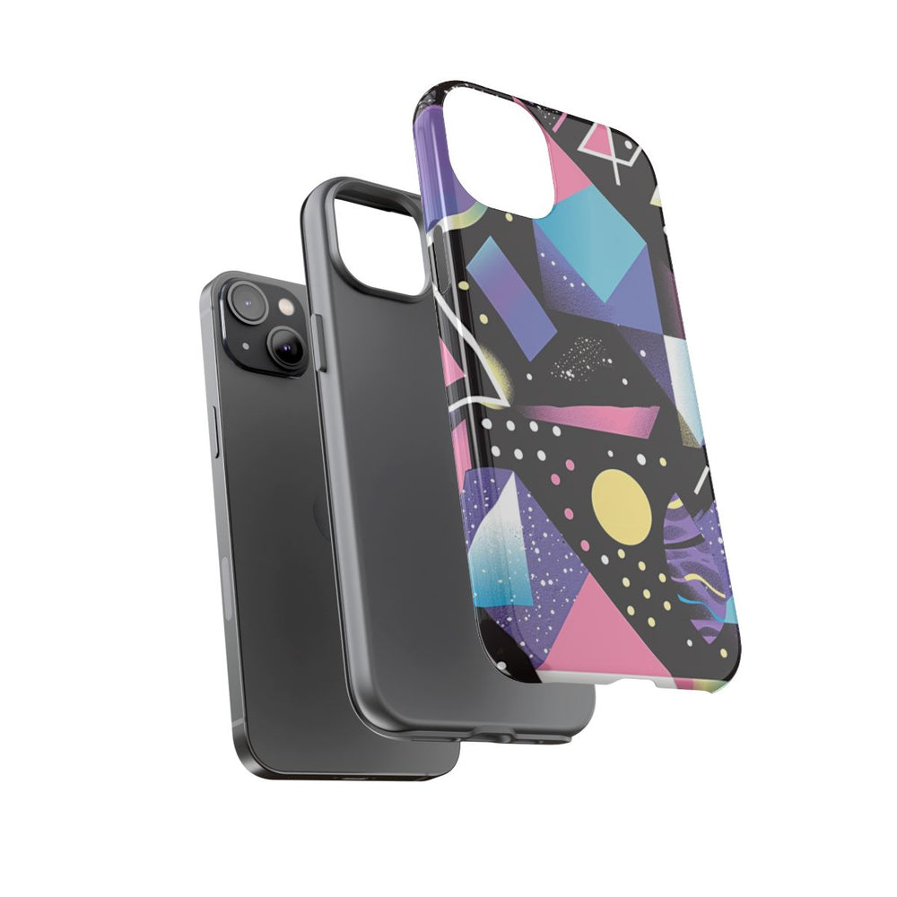 Geometrisch Vaporwave Abstract Patroon