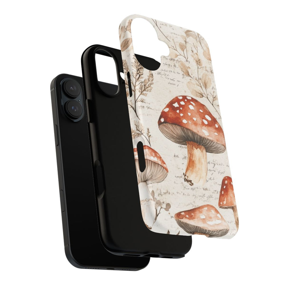 Aquarel Rode Paddenstoelen en Botanische Illustraties