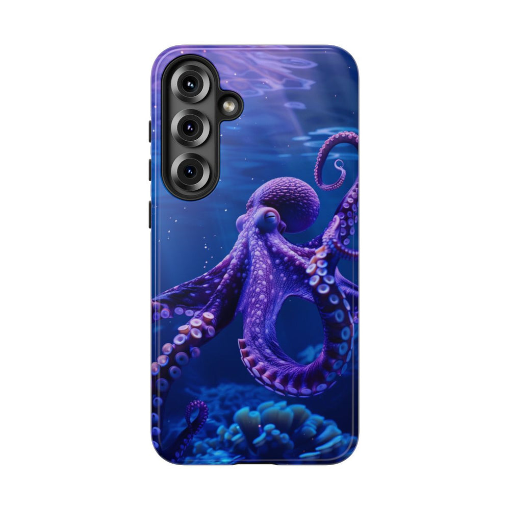 Paarse Octopus Onderwaterlandschap