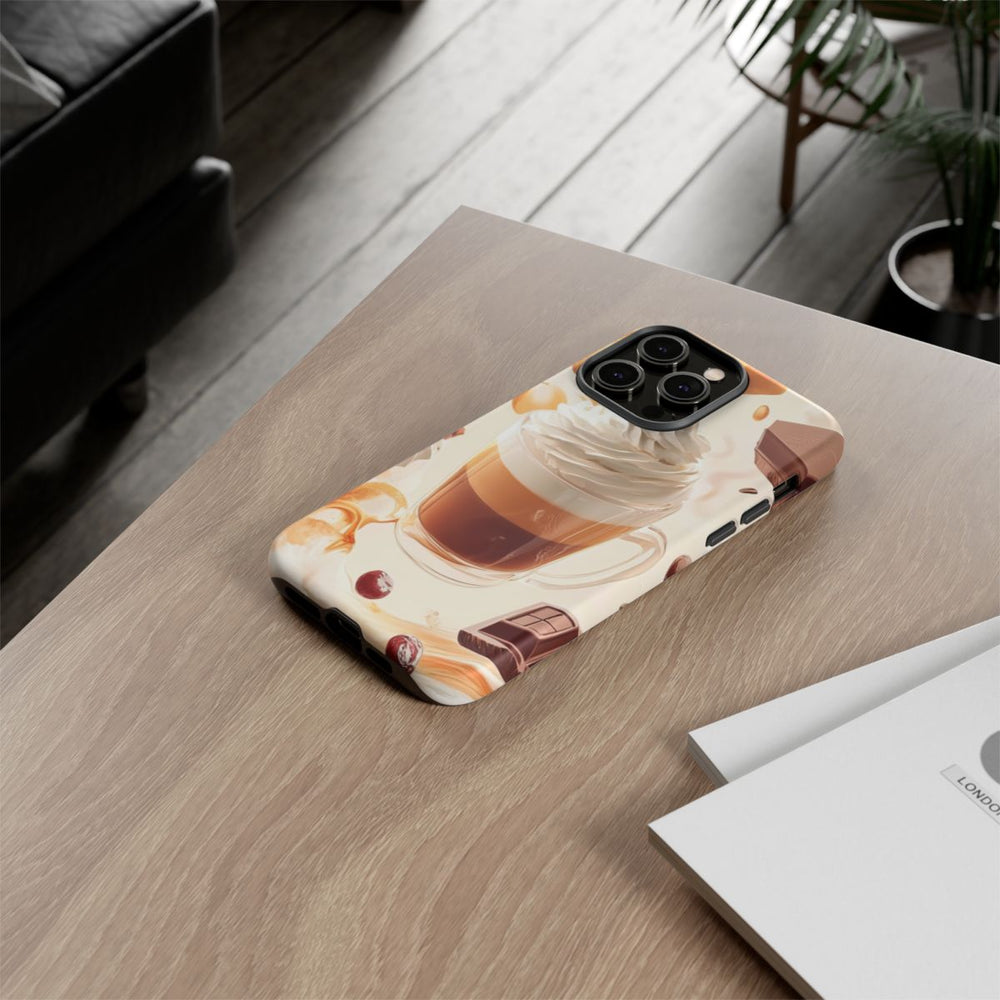 Dynamische Illustratie van Koffie en Zoetigheden