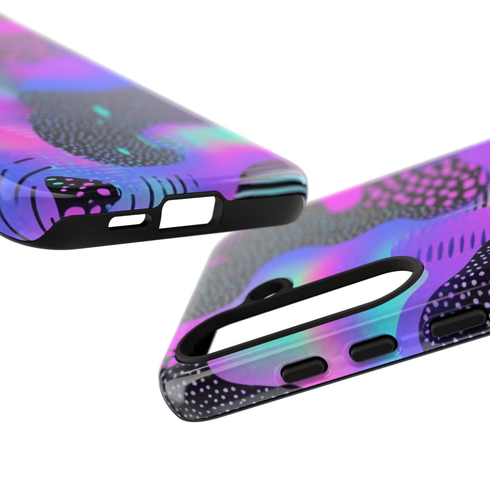 Abstract Neon Vaporwave Patroon