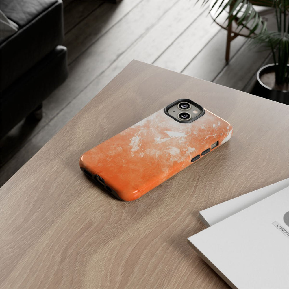 Oranje Schilderachtige Textuur