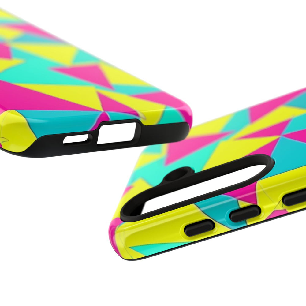 Neon Driehoekenpatroon