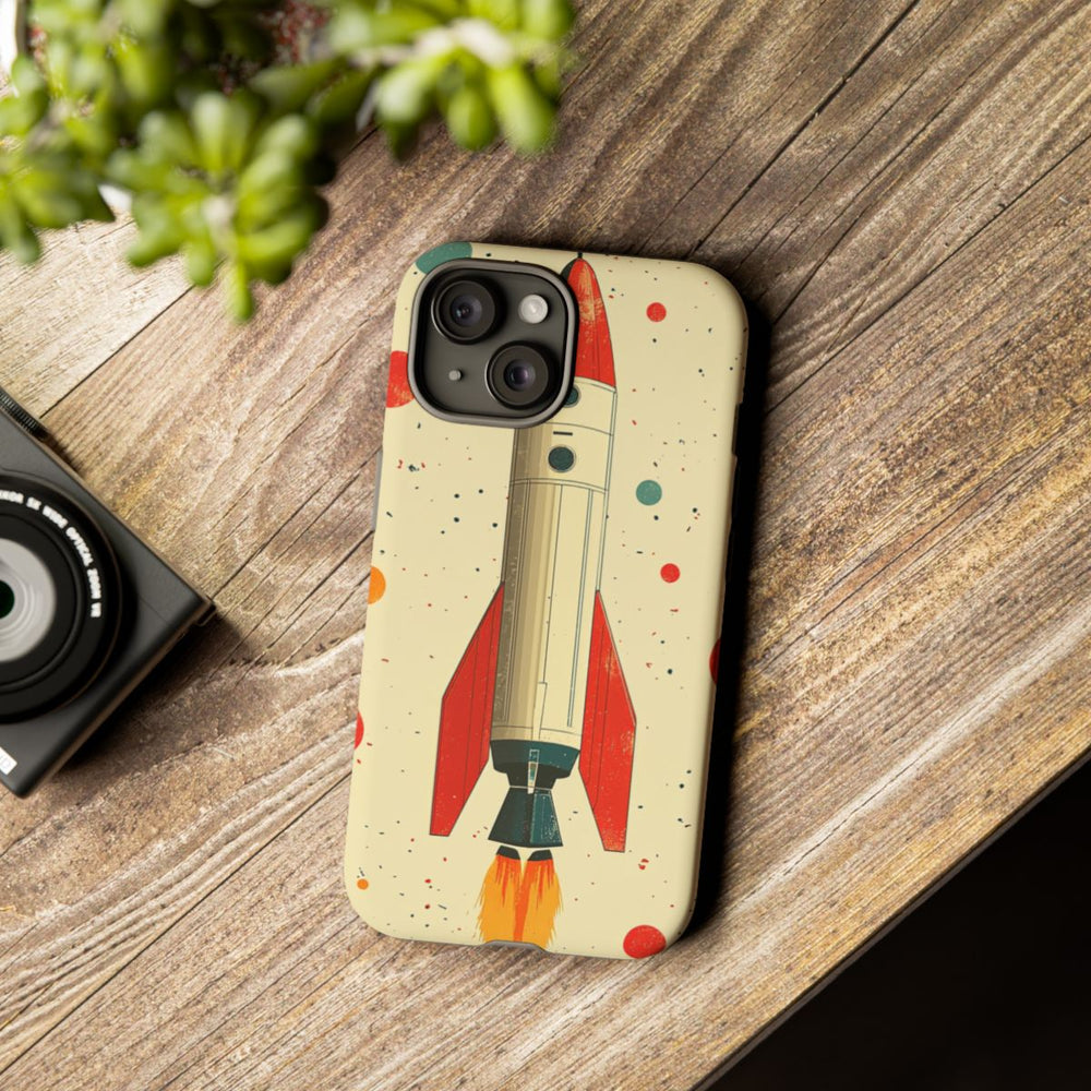 Retro Raketjes Patroon