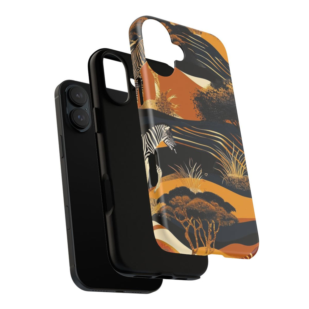 Abstract Afrikaans Savanne Zebra Patroon