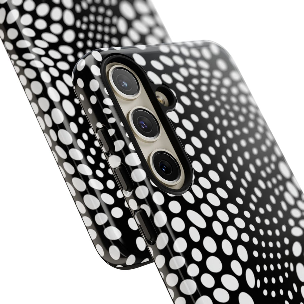 Zwart-Wit Optische Illusie Patroon