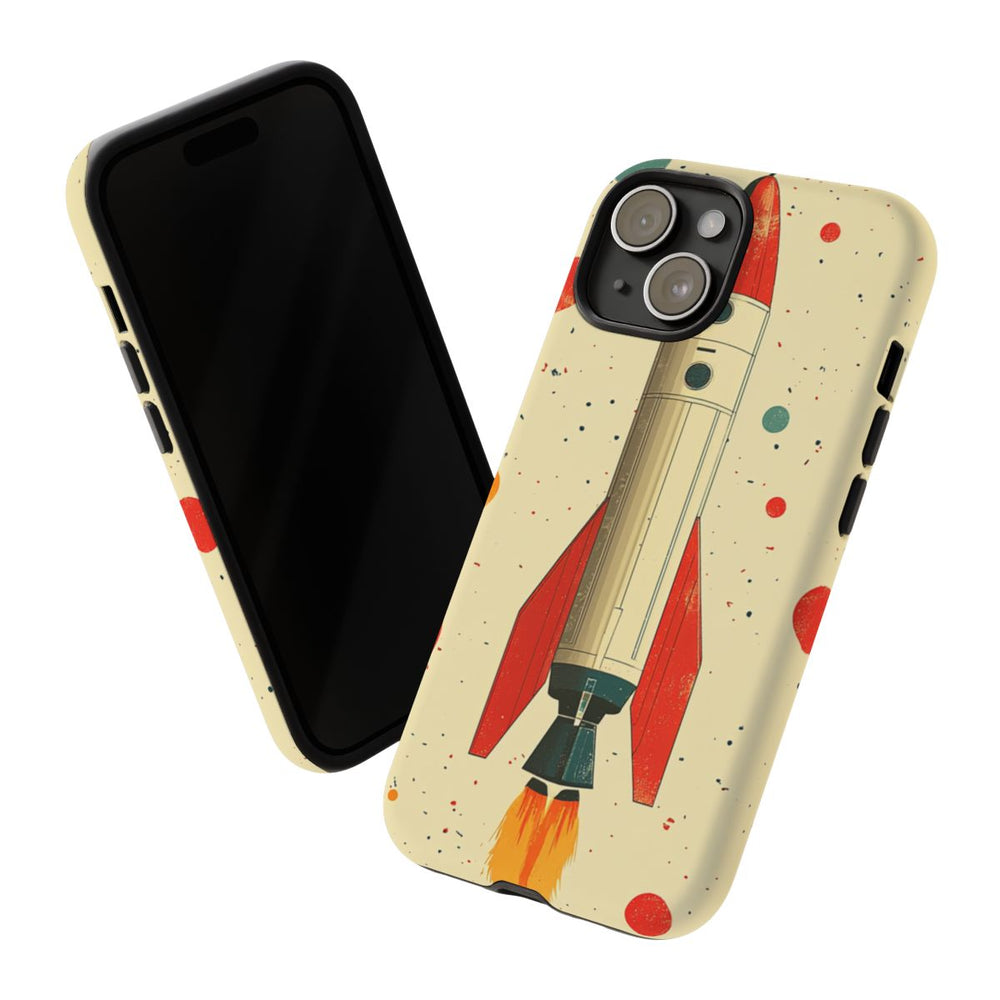 Retro Raketjes Patroon