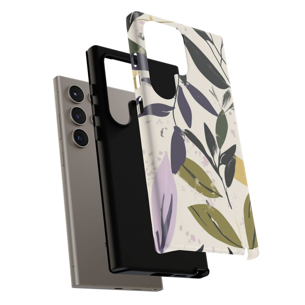 Gestileerd Botanisch Bladerenpatroon