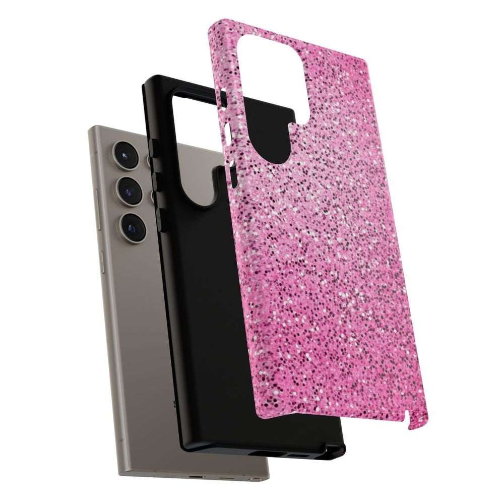 Roze Glitter Sprankelstructuur