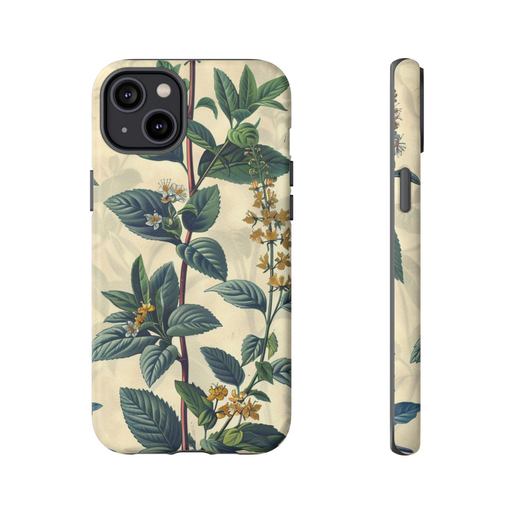 Vintage Botanisch Kruidenpatroon