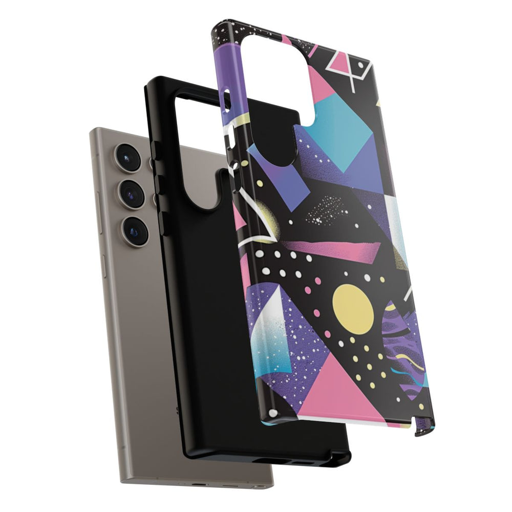 Geometrisch Vaporwave Abstract Patroon