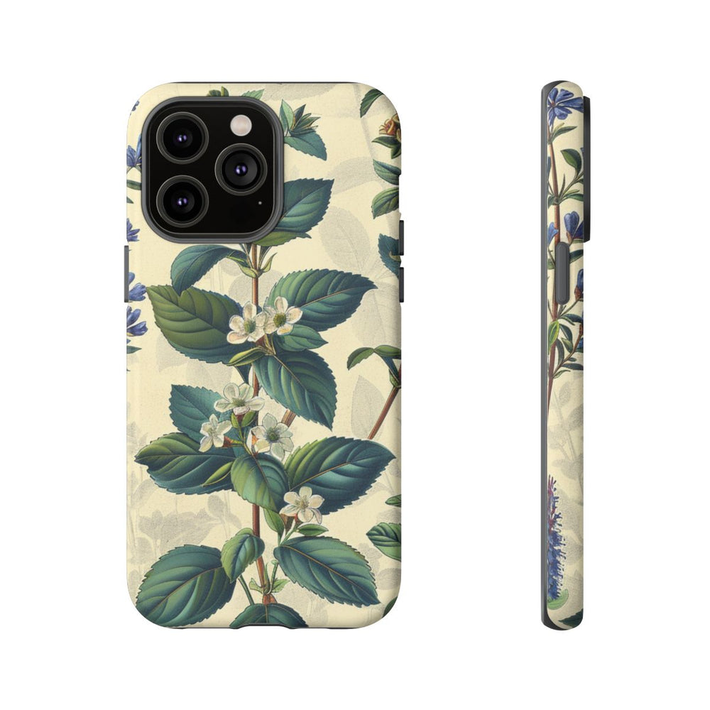 Vintage Botanisch Kruidenpatroon
