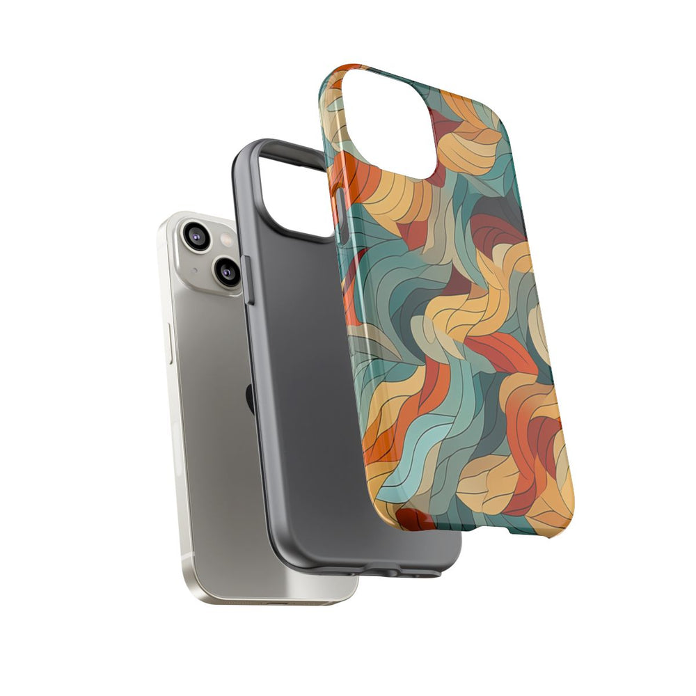 Abstract Veelkeurige Bladerenpatroon