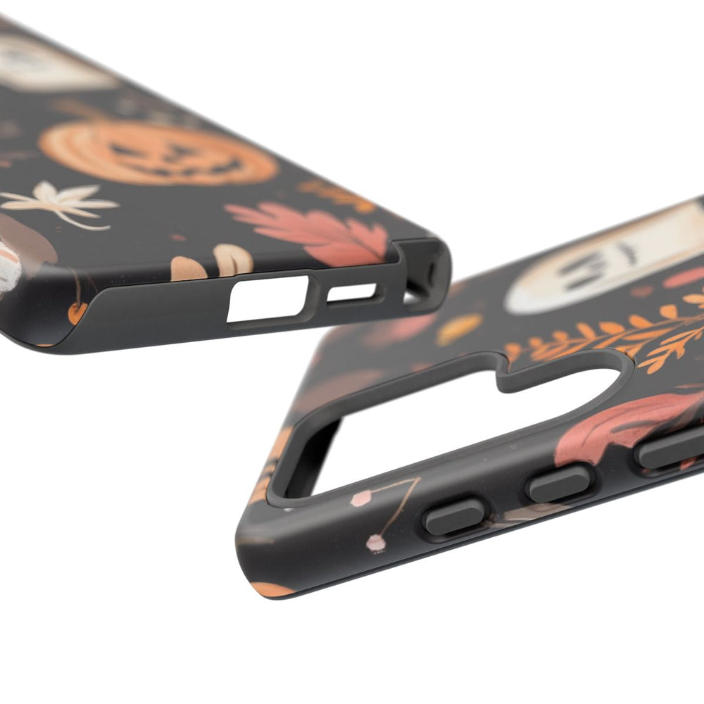 Halloween Pompoen- en Spookmotief