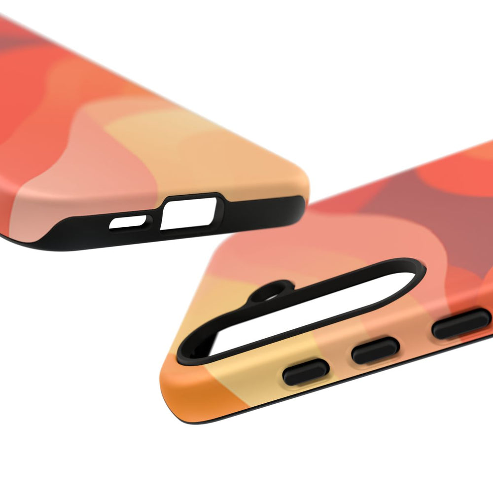 Warme Abstracte Golfpatronen