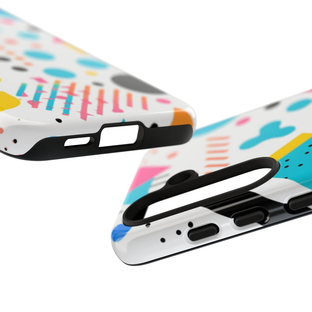 Kleurrijk Memphis Stijl Geometrisch Patroon