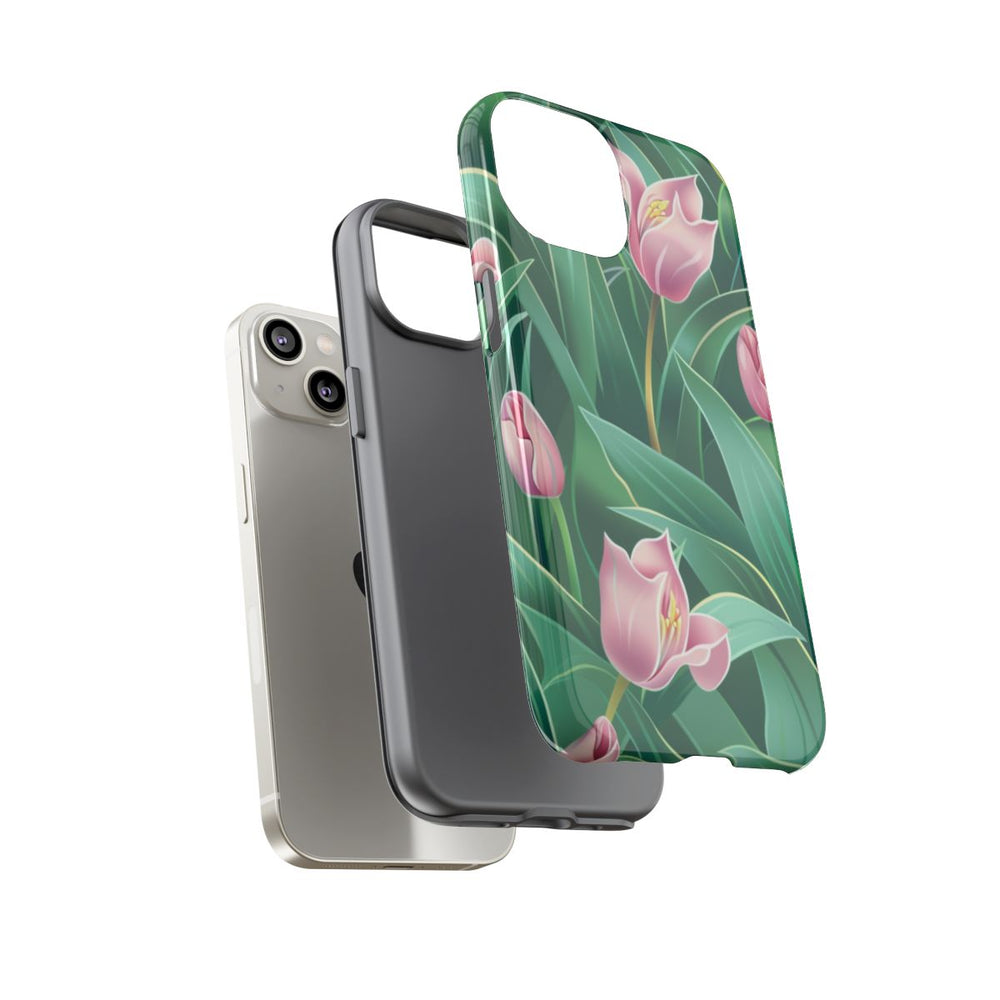 Roze Tulp Bloemenpatroon