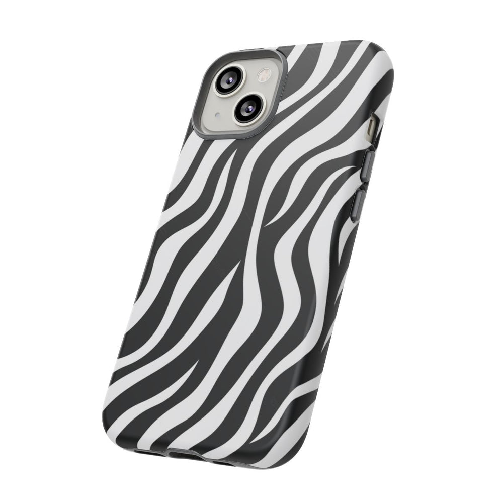 Zwart-Wit Zebra Strepenpatroon