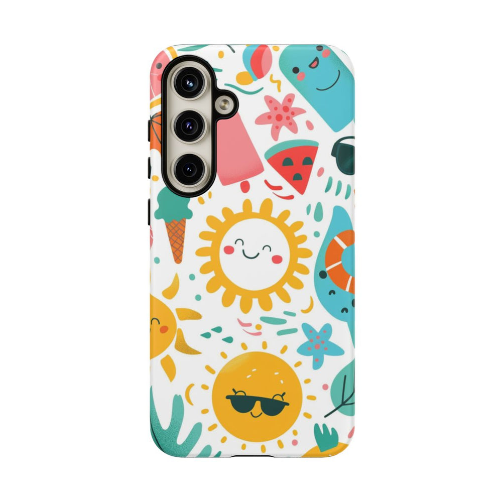 Vrolijke Zomerzonnetjes en Lekkernijen Patroon