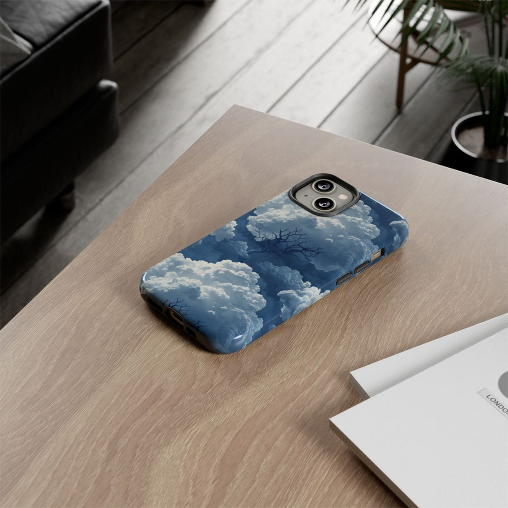 3D Wolken en Boompatroon