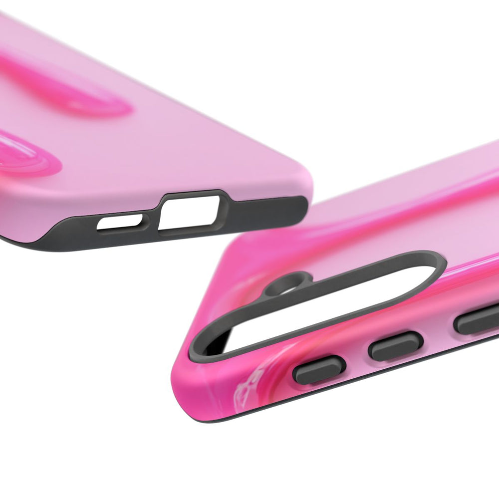 Glanzend Roze Druipend Vloeistofontwerp