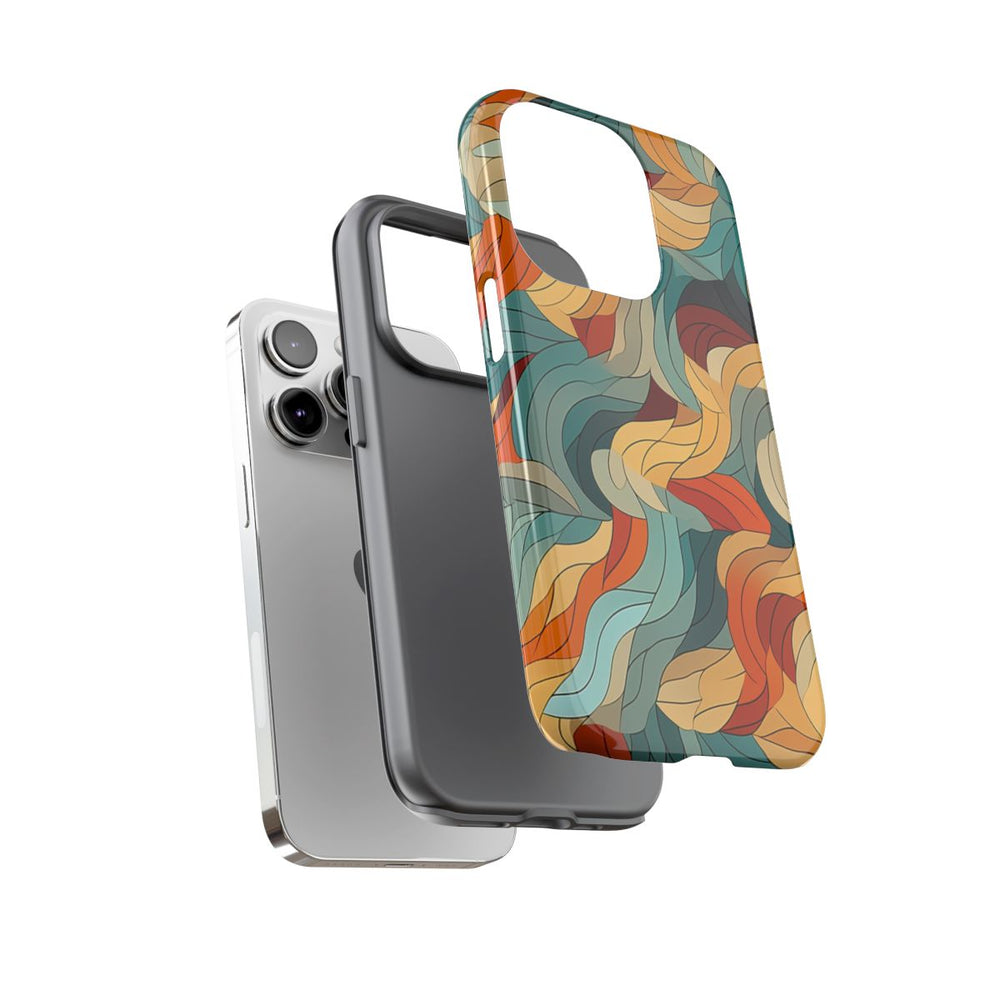 Abstract Veelkeurige Bladerenpatroon