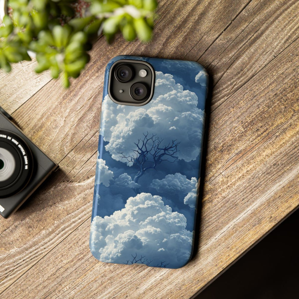 3D Wolken en Boompatroon