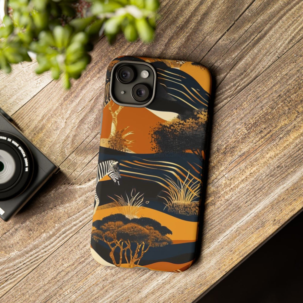 Abstract Afrikaans Savanne Zebra Patroon