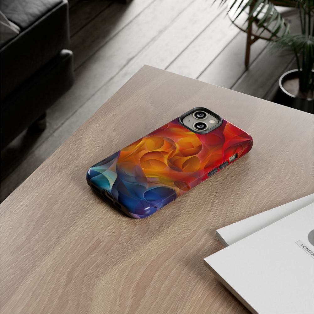 Kleurrijke Abstracte Vloeiende Vormen