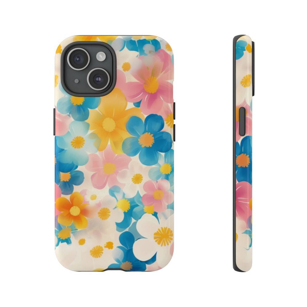 Vrolijk Pastel Bloemenpatroon