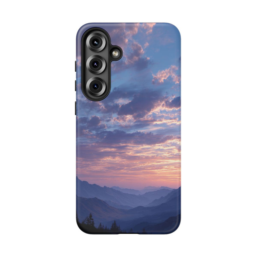Fotorealistisch Berglandschap bij Zonsopkomst
