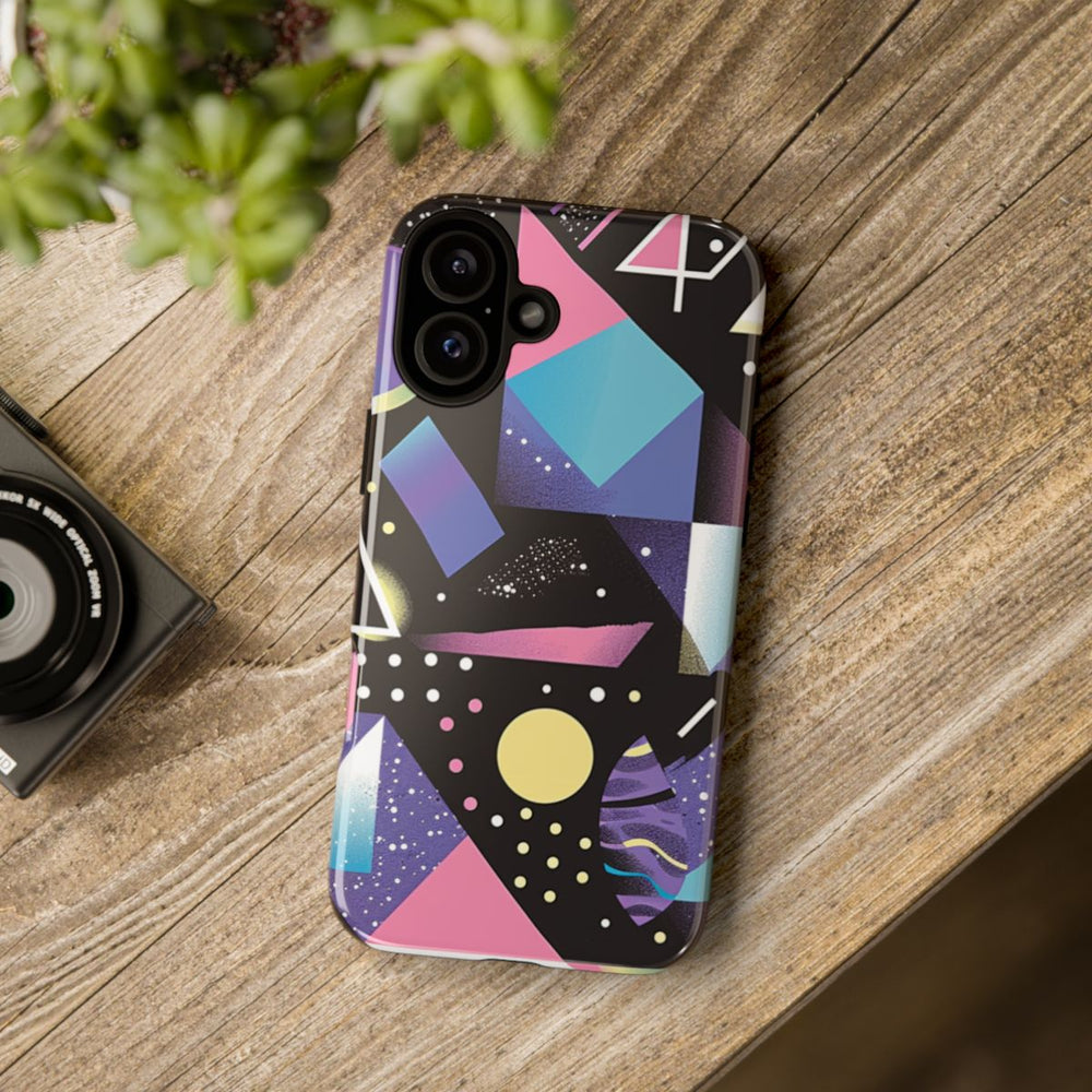Geometrisch Vaporwave Abstract Patroon