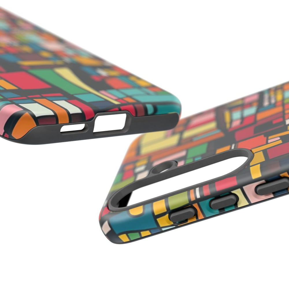 Abstract Veelkleurig Geometrisch Patroon