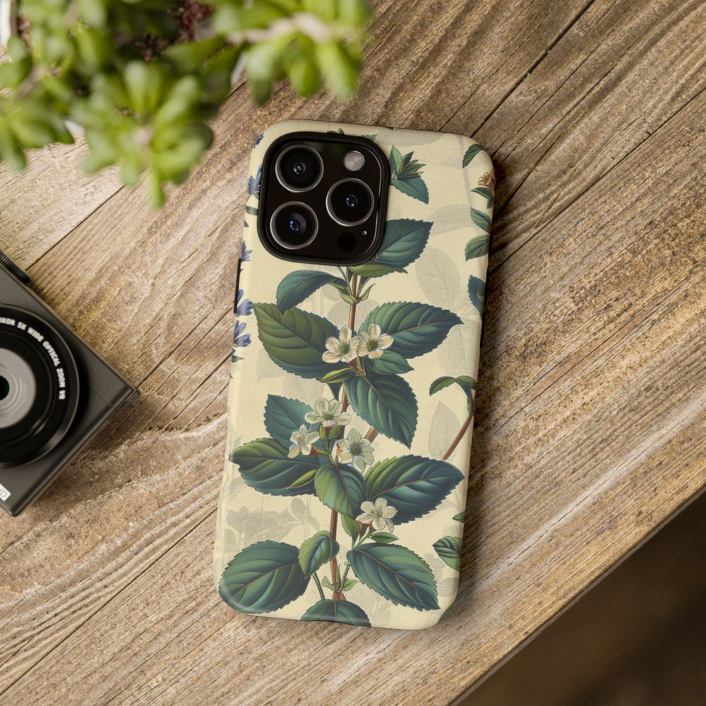 Vintage Botanisch Kruidenpatroon