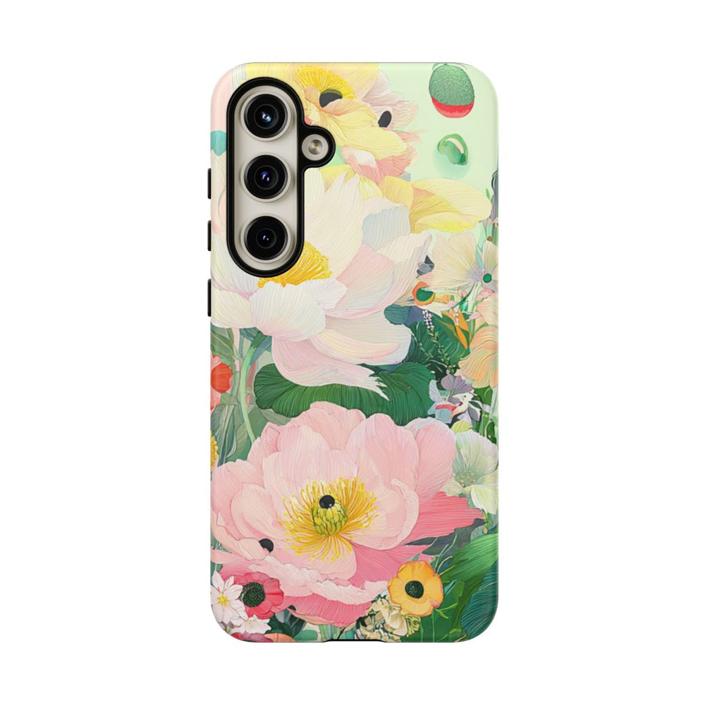Fijne Zomerbloemen Illustratie