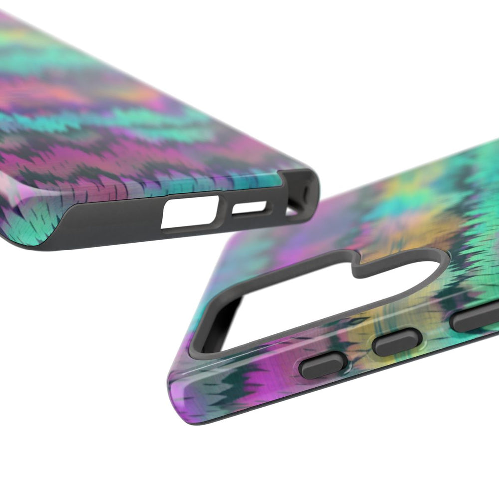 Kleurrijk Glitch Patroon Abstract Design