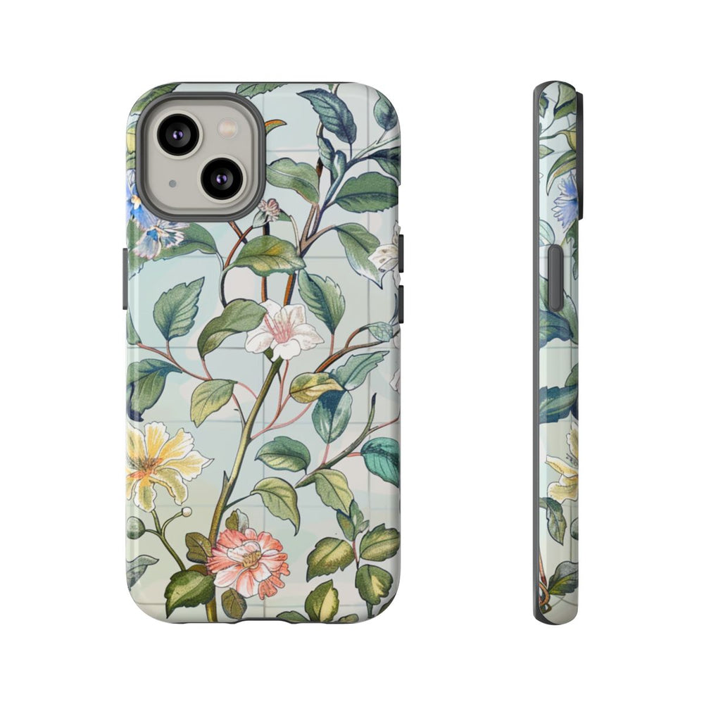Vintage Bloemenpatroon met Vlinders