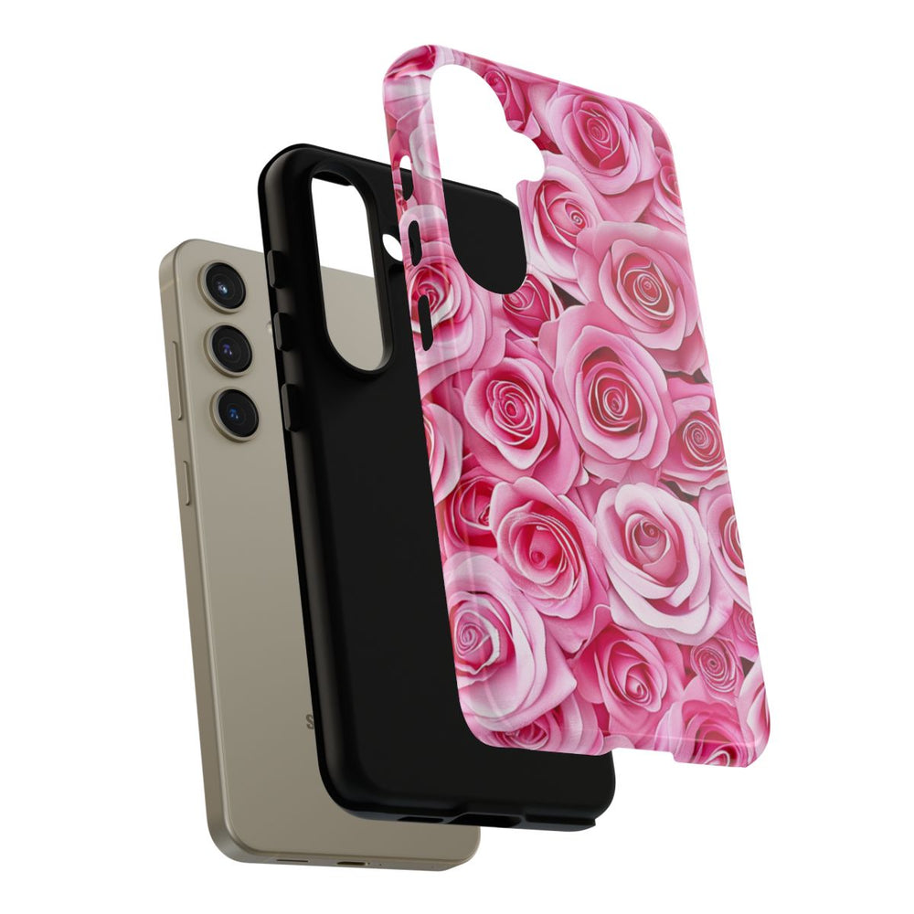 Roze Rozenpatroon