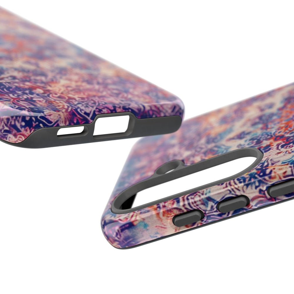 Gedetailleerd Psychedelisch Oosters Tapijtpatroon